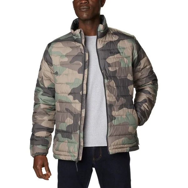 Columbia Men's Powder Lite Jacket - Cypress Mod Camo Print, 3X Big