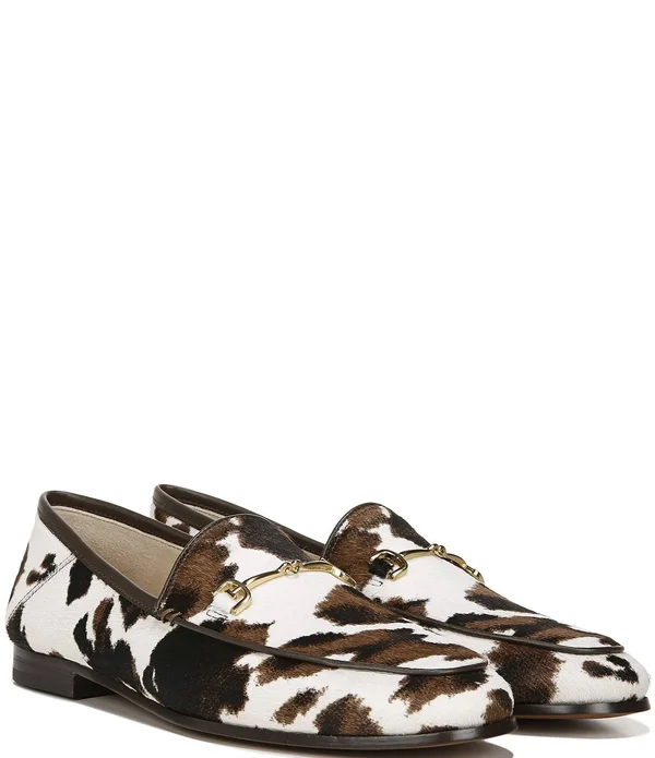 Sam Edelman Loraine Loafers - White/Brown