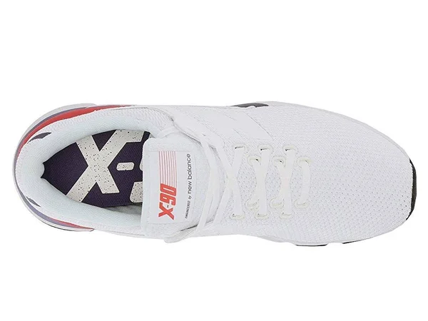 New Balance Women's X-90 Sneaker - Size: 10, White Munsell/Wild Indigo