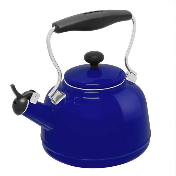 Chantal 1.7-QUARTS Enamel-on-Steel Vintage Teakettle - Cobalt Blue