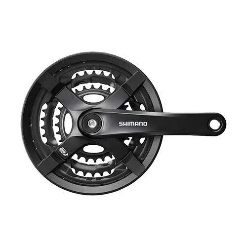 Shimano Tourney FC-TY501 Crankset 2019 Black 48/38/28t 170mm