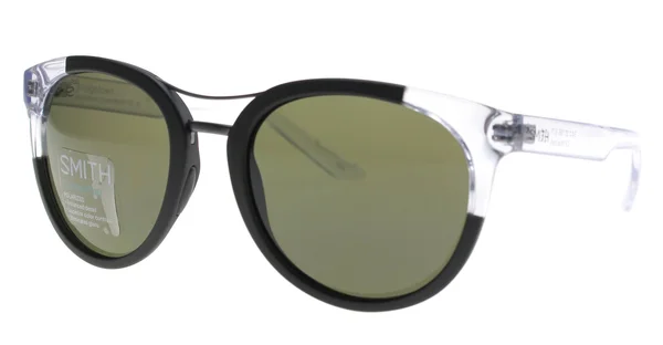 Smith Bridgetown/S 07C5-L7 Black Crystal Round Sunglasses