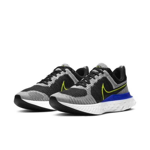 Nike React Infinity Run Flyknit 2 White/Black Men's Running Shoes - Size: 7.5