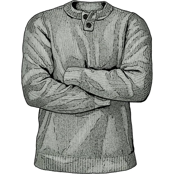 Men's Burly Retirement Henley Sweater - Duluth Trading Company
