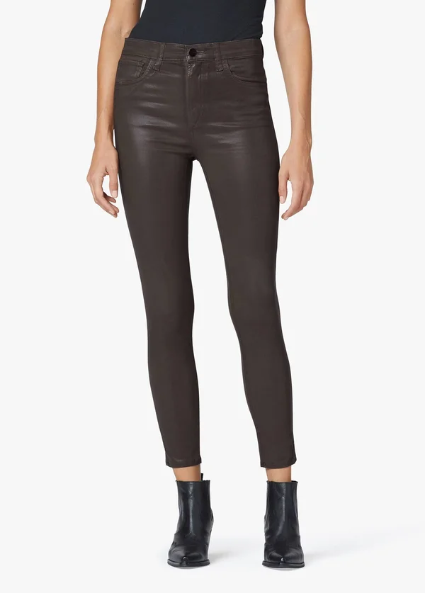 Joe&s Jeans Charlie Coated Skinny Jeans - Peat - Size 28