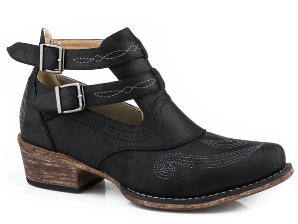 Roper Fashion Boots Womens Willa Snip Black - 6.5 B