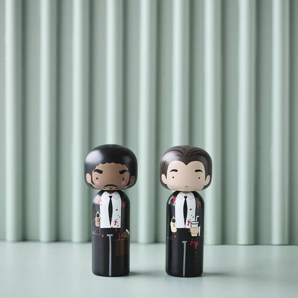 Lucie Kaas Kokeshi Doll - Pulp Fiction - Vincent Vega