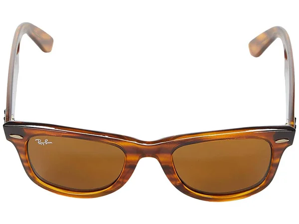Ray Ban RB4340 Wayfarer Sunglasses - 820/33 Stripped Red Havana/Brown