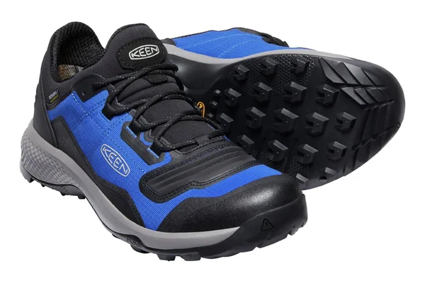 Keen Men's Tempo Flex Waterproof Shoe - 9.5 - Classic Blue - Drizzle