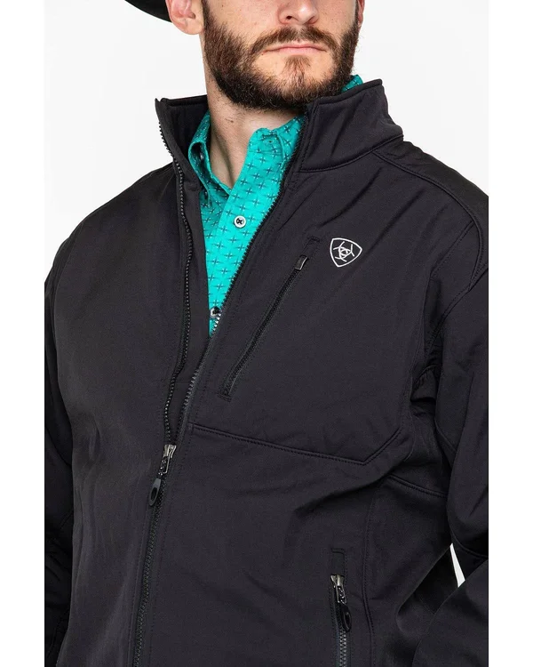 Ariat Men's Black Logo 2.0 Softshell Jacket