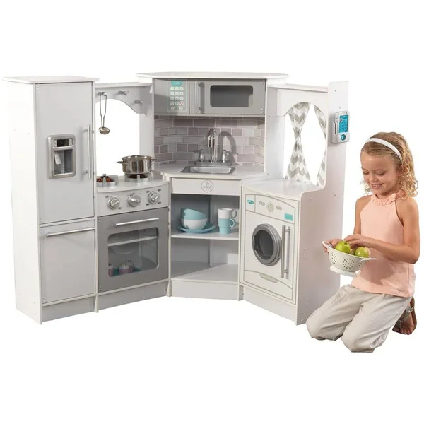 Kidkraft Ultimate Corner Play Kitchen Set White