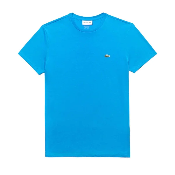 Lacoste Men's Crew-Neck Pima Cotton T-Shirt - Blue 3XL