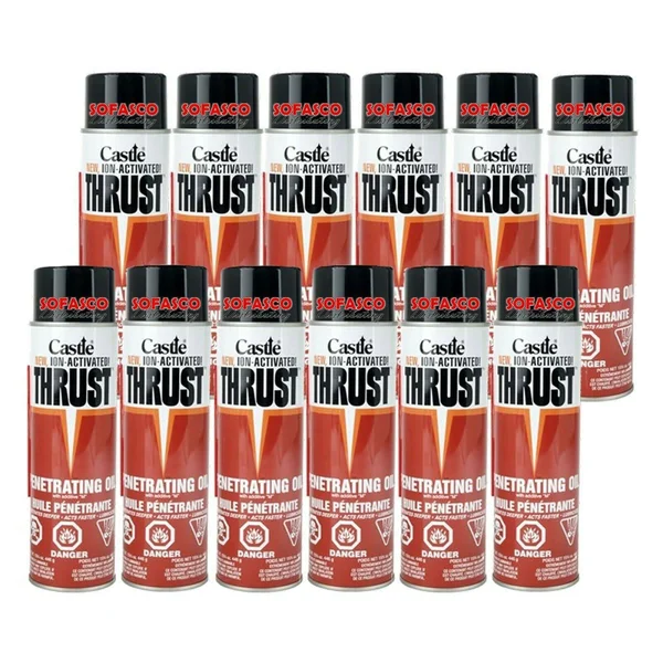 Castle C2005 Thrust Penetrating Oil - 15.75 oz, 12-Pack C2005-12