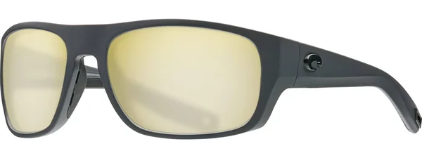 Costa Del Mar Tico 580G Polarized Sunglasses - Matte Gray/Sunrise Silver Mirror