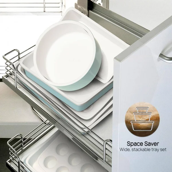 Nutrichef 6 Pcs Kitchen Oven Baking