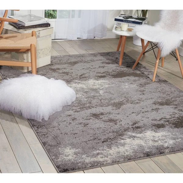 Kathy Ireland Illusion Beige Area Rug by - Nourison KI243