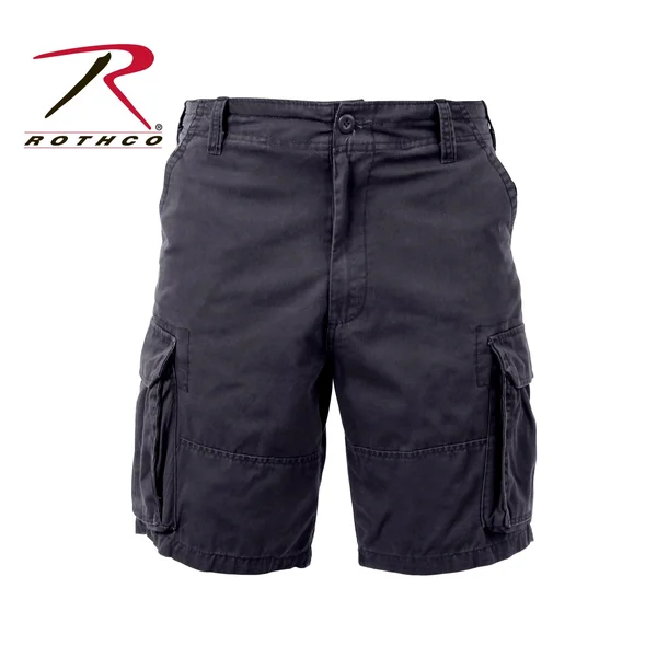 Rothco - Vintage Infantry Black Utility Shorts
