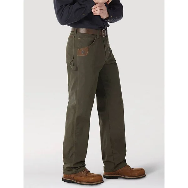 Wrangler Men's Riggs Ripstop Carpenter Jeans - Loden 44x32
