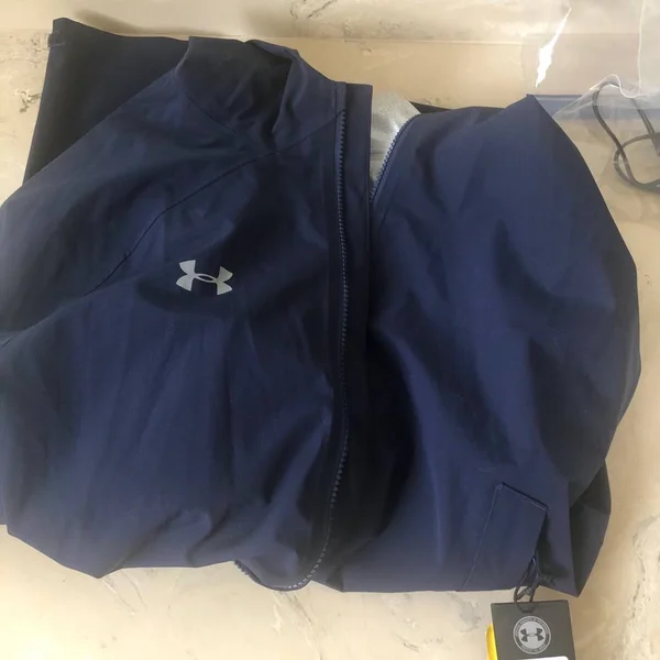 Under Armour Women's Storm Rain Jacket Blue S