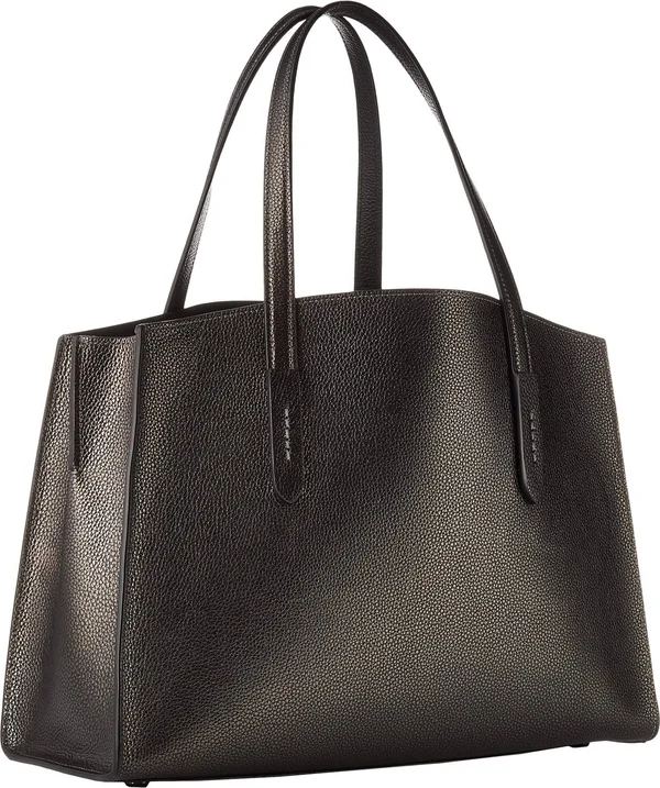Coach Women's Metallic Leather Charlie Carryall