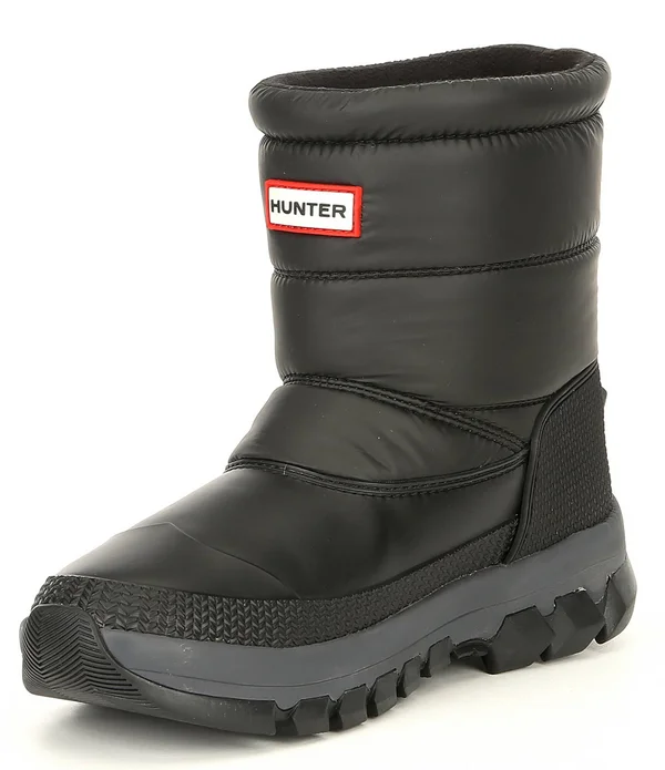 Hunter Women's Original Insulated Short Snow Boots 6, Black