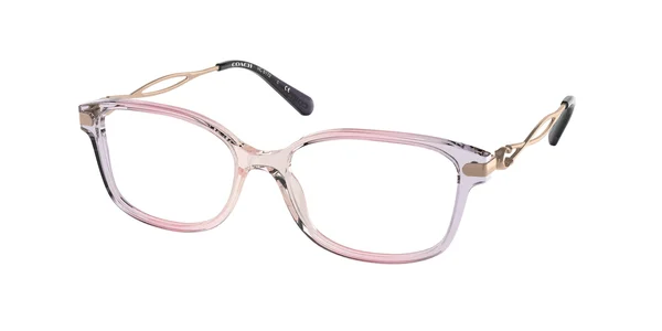 Coach HC6172 Eyeglasses 5641 Gradient Transparent Violet