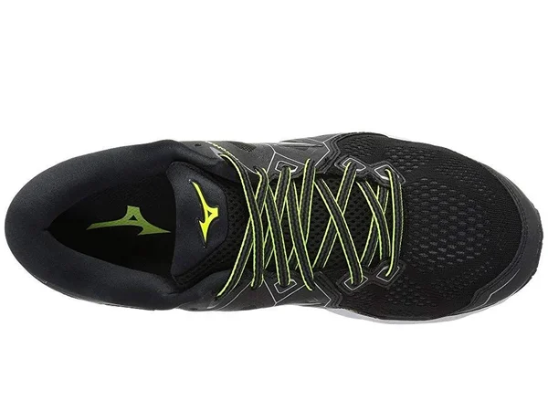 Mizuno Wave Sky 2 Men's Running Shoes - Black/Yellow, Size: 7.5