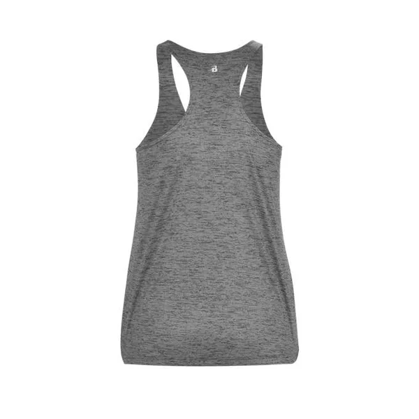 Badger Women's Tonal Blend Racerback Tank 4161-2XL-GPH