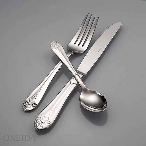 Oneida T131SBLF New York 18/10 Bouillon Spoon