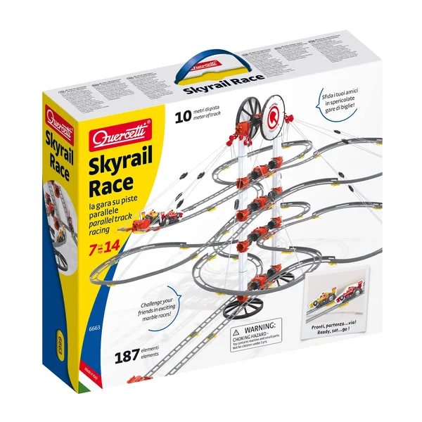Quercetti Skyrail Marble Run - Race