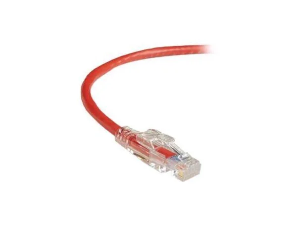 GigaTrue 3 CAT6 550-MHz Lockable Patch Cable (UTP) - Red, 5-ft. (1.5-m)