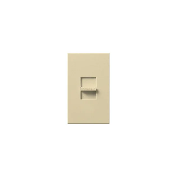 Lutron N-1003P-IV Nova 1000W Incandescent Halogen Single Pole 3-Way Preset Dimmer, Ivory