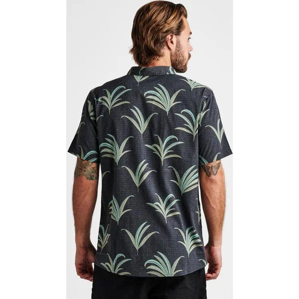 Roark Bless Up Mechanical Stretch Shirt - Forest - X-Large
