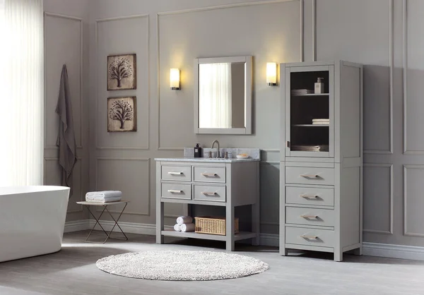 Avanity Brooks & Modero Chilled Gray 24x22 Mirror