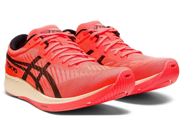 Asics Women's Metaracer Tokyo - Sunrise Red - Black - 9 - B