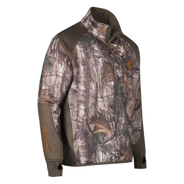 Browning Fleece 1/4 Zip Jacket Realtree Xtra Large