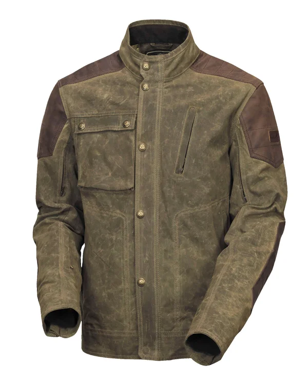 Roland Sands Design Truman Textile Motorcycle Jacket - Brown XL