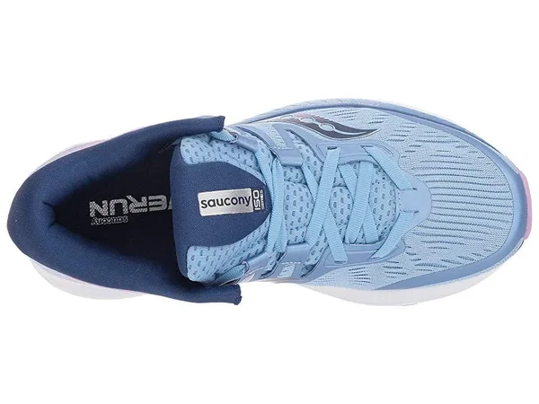 Women's Saucony Ride ISO - 12, Blue/Navy/Purple