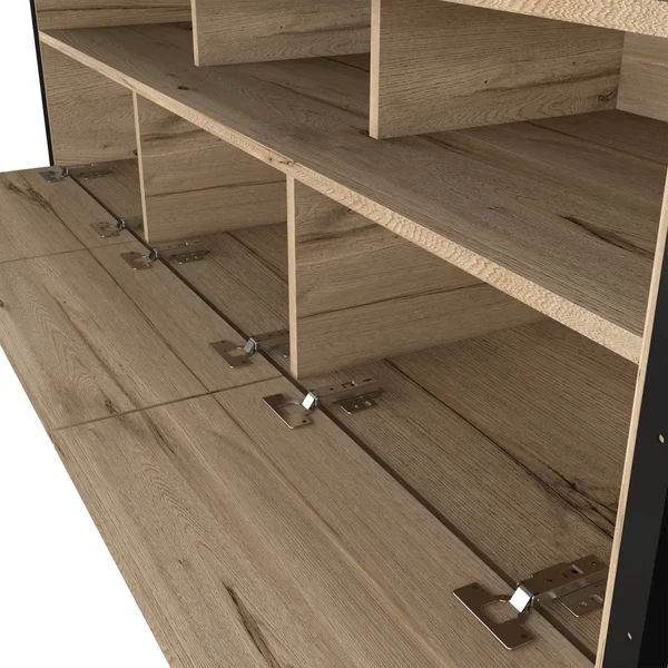 RST Brands Emery Brown TV Stand, SL-MCON-9-K