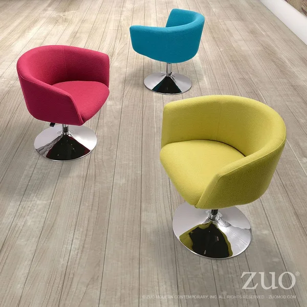 Zuo Modern Umea Arm Chair Island Blue