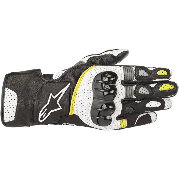 Alpinestars SP-2 V2 Black White Red Gloves