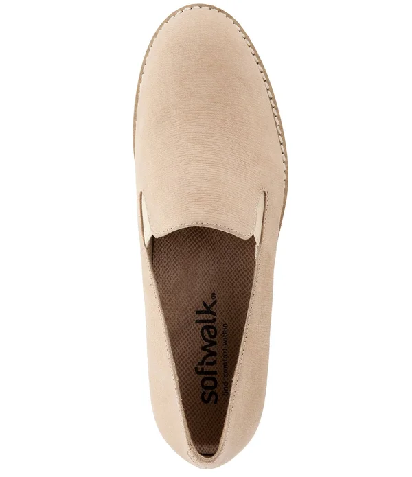 SoftWalk Women's Whistle Slip On - Size: 6.5, Black