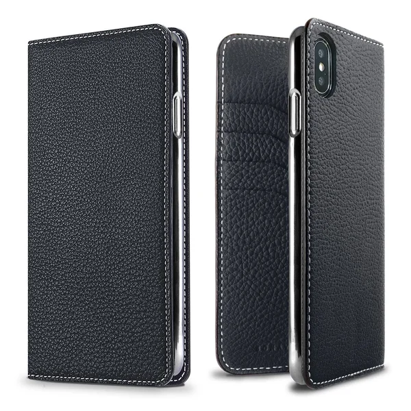 Diary Smartphone Case (iPhone Xs Max) - Navy Blue
