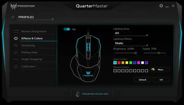 Acer Predator Cestus 500 Gaming Mouse