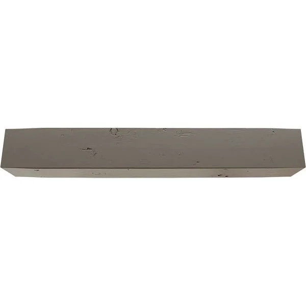 Ekena Millwork MANUKP08X12X84BD 8x22H x 12x22D x 84x22W Knotty Pine Faux Wood Fireplace Mantel - Burnished Honey Dew