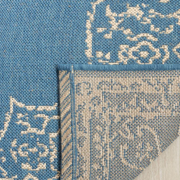 Safavieh Linden LND180Q 6&7x22 x 6&7x22 Square Red, Creme Area Rug