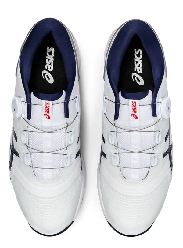 Asics Gel Course Duo Boa Golf Shoes White/Peacoat