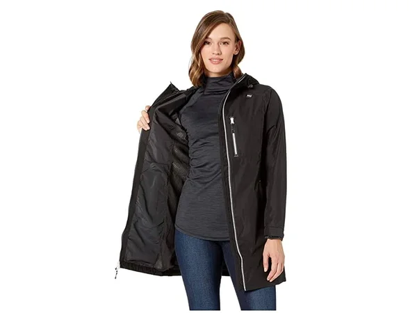 Helly Hansen Long Belfast Jacket - Women's Black, XL