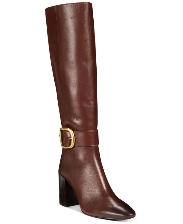COACH Evelyn Boot - Women's Size 5 - Walnut