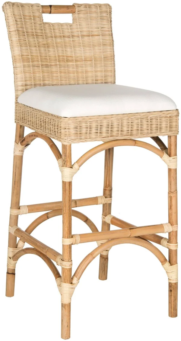 Safavieh Fremont Bar Stool - Brown